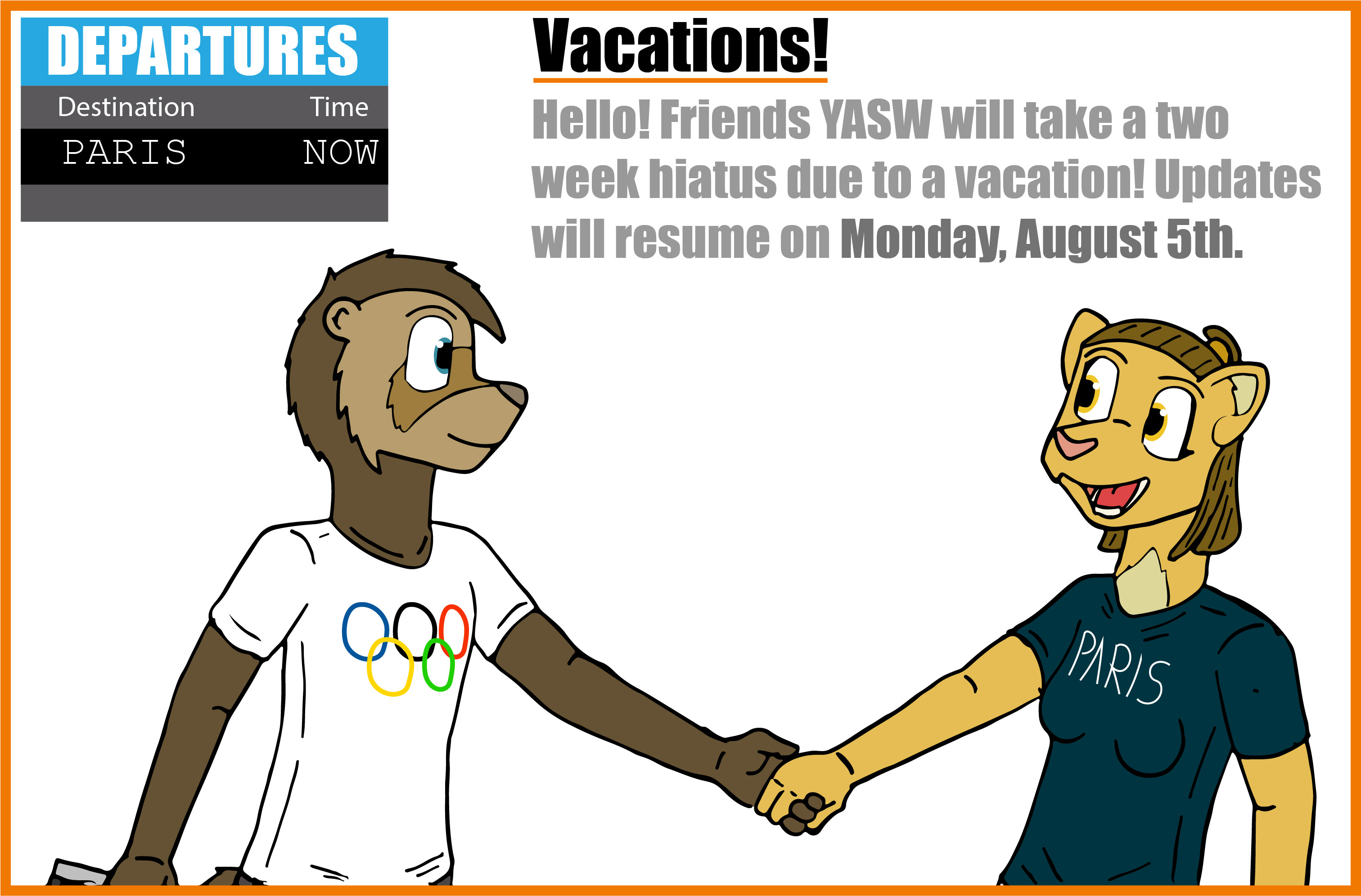 Small Break: Vacations!