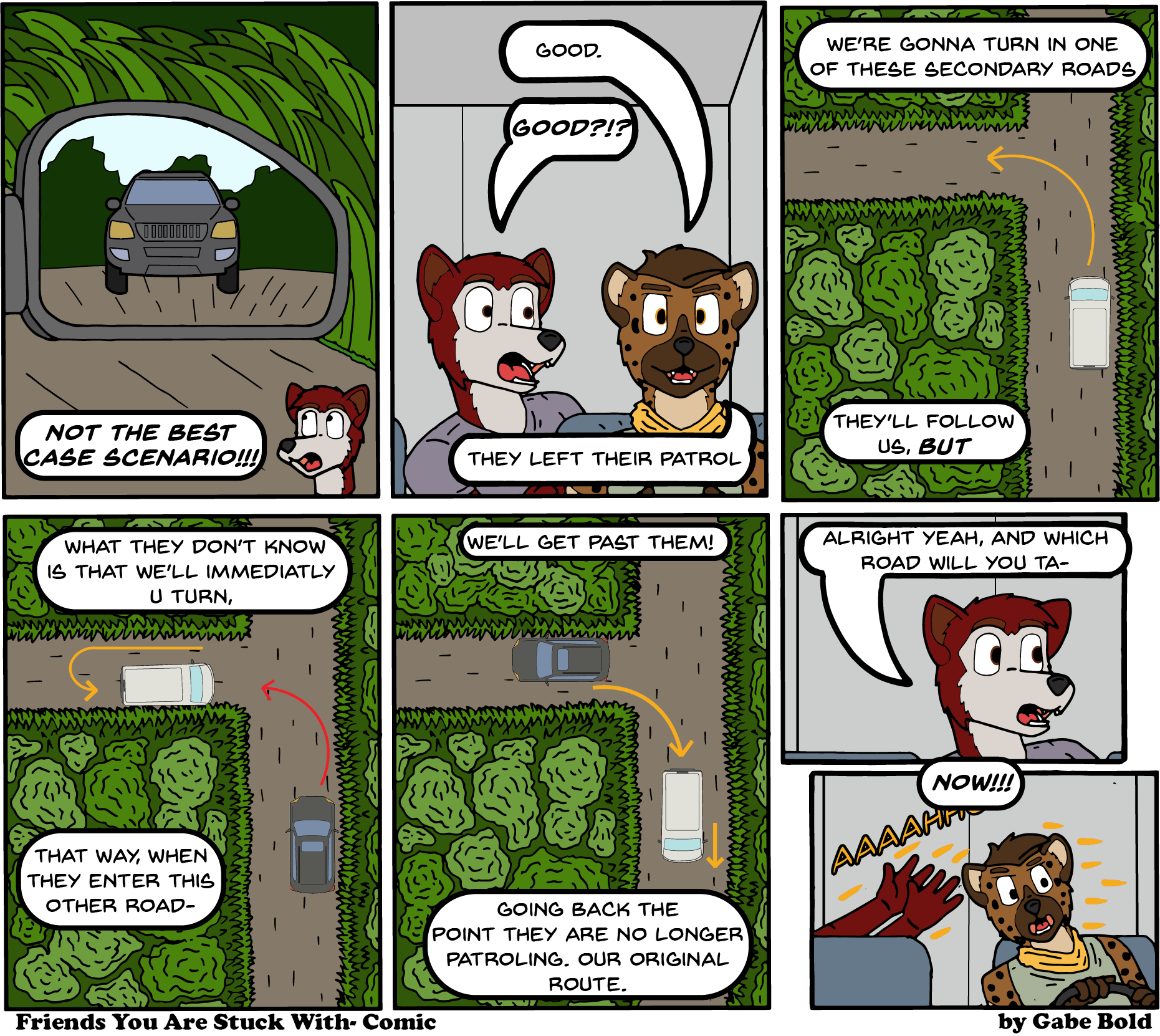 This strip is brought by Fast & Furious 1 through 10