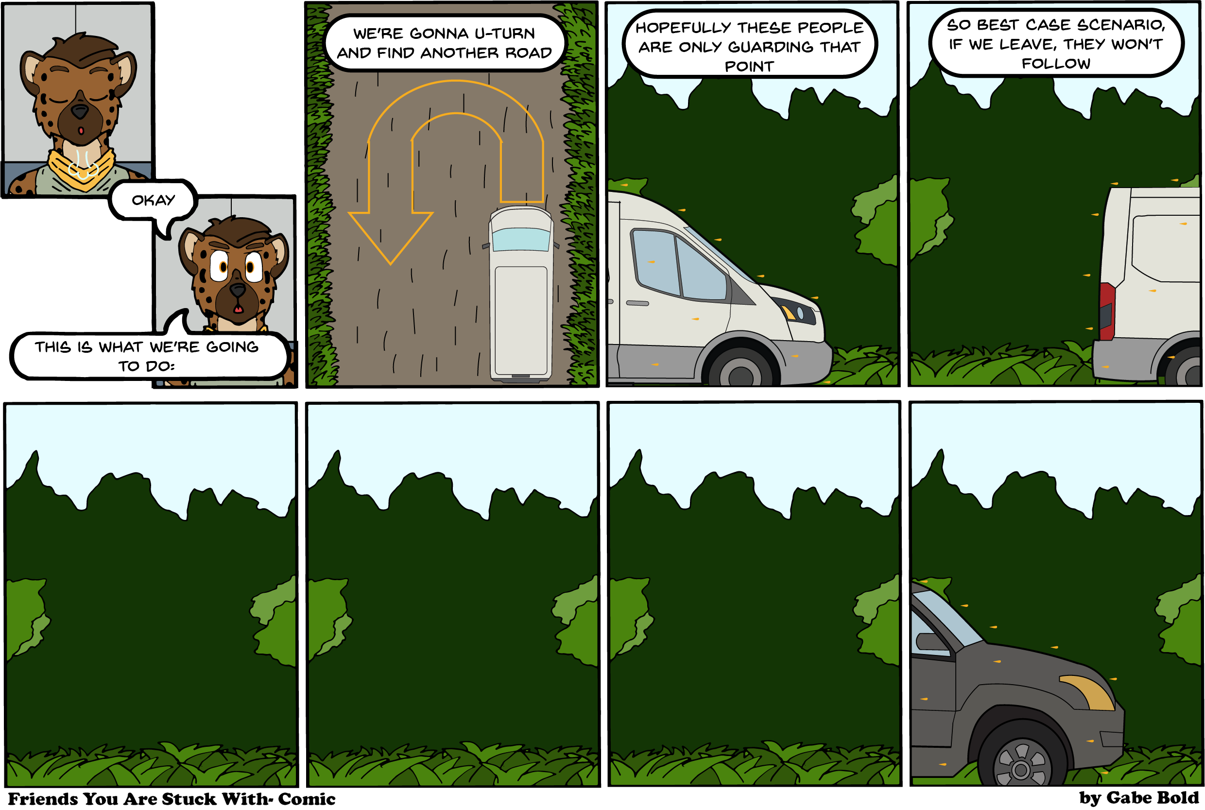 And now, a car chase... maybe