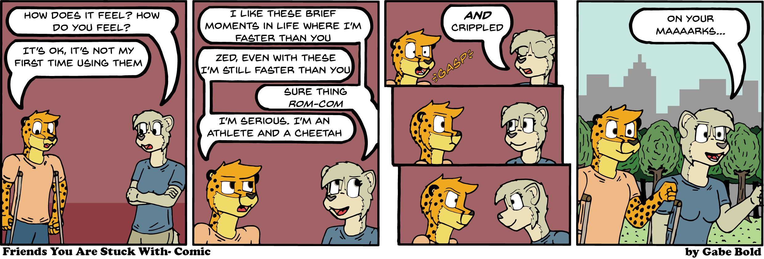 It's because she called him crippled