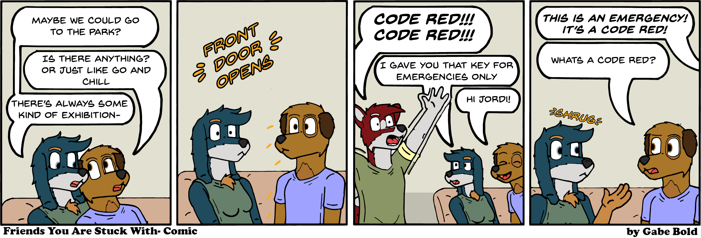 CODE RED, QUICK PANIC!!!